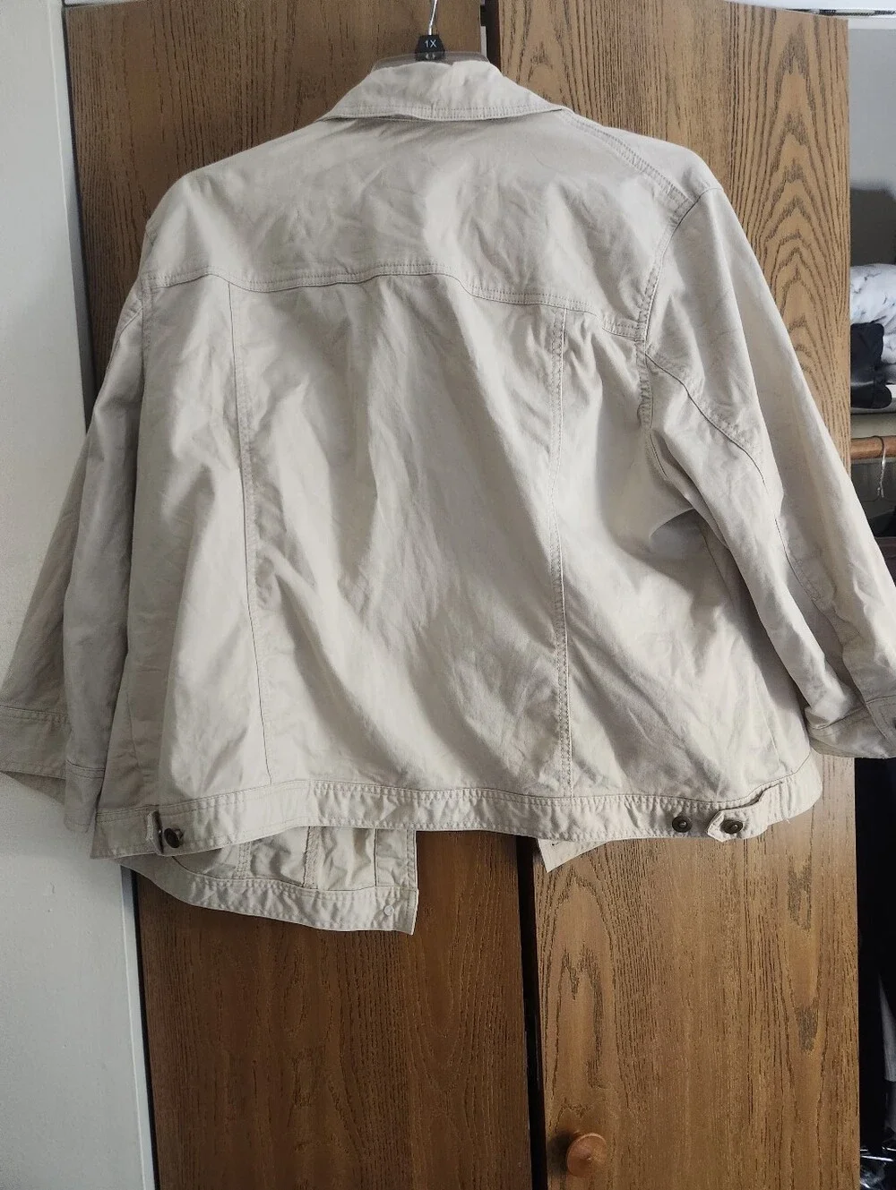 Ruby Rd. Cotton Button-Front Jacket - Picture 7 of 8